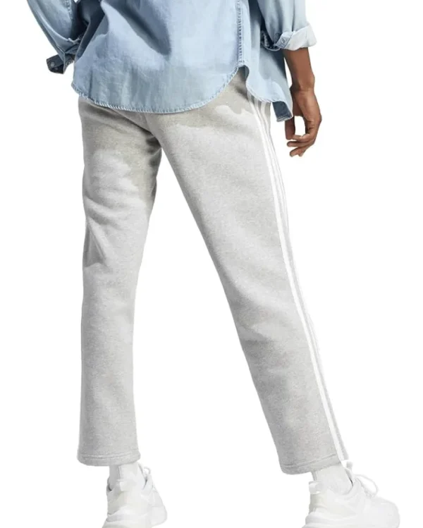 adidas Essentials Fleece Open Hem 3-Stripes Pants | Pants