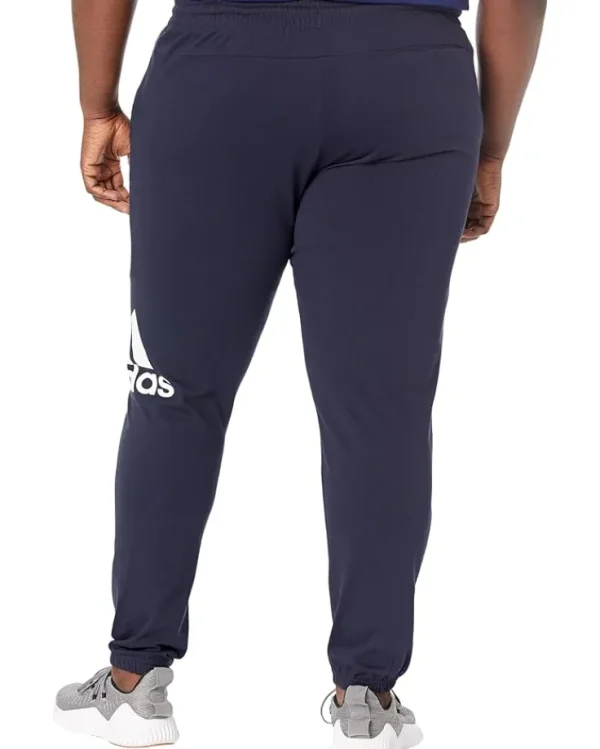 adidas Essentials Single Jersey Tapered Badge Of Sport Pants | Pants