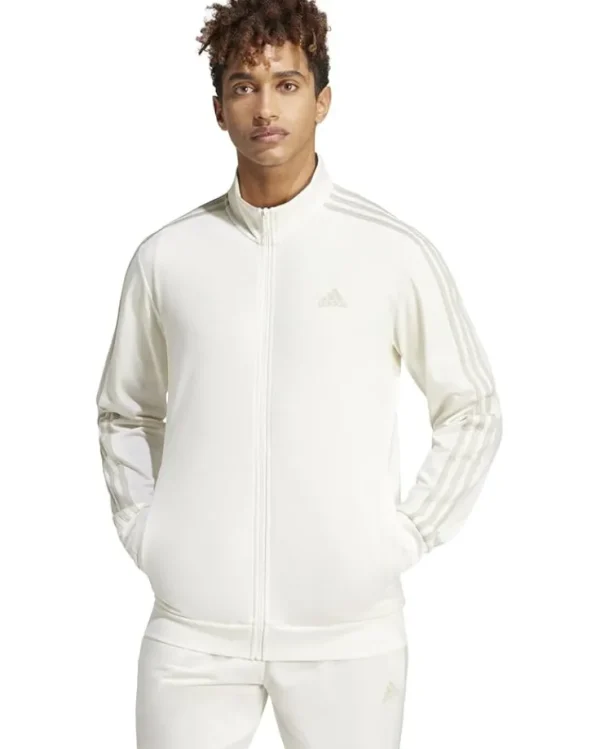 adidas Essentials Warm-Up 3-Stripes Track Jacket | Coats & Outerwear