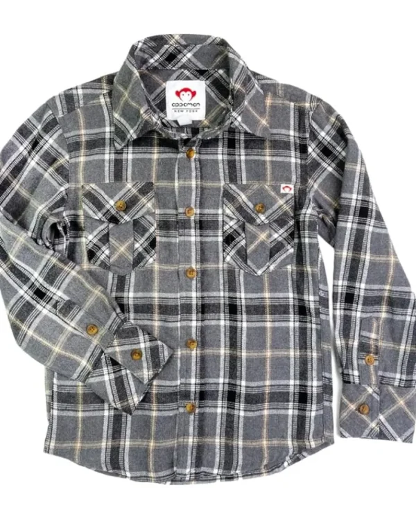 Appaman Kids Flannel Shirt (Toddler/Big Kid) | Kids/BOY Shirts & Tops
