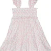 Janie and Jack Floral Smocked Dress (Toddler/Little Kids/Big Kids) | Kids Dresses