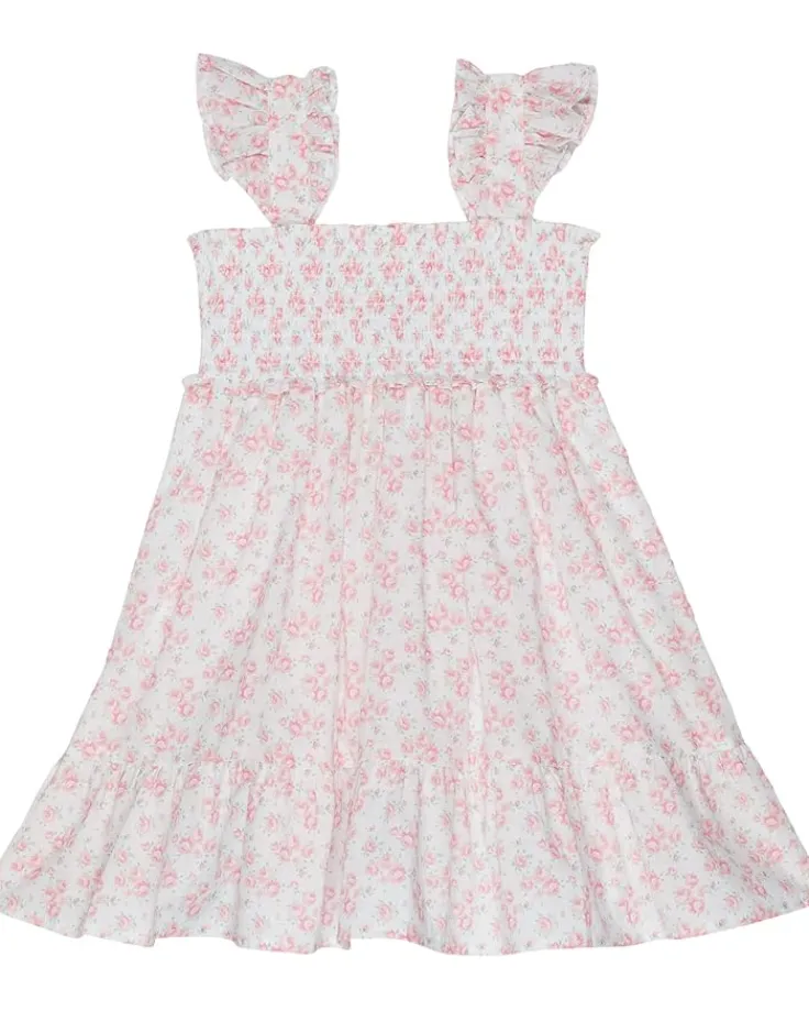 floral_smocked_dress_todd_0.webp Janie and Jack Floral Smocked Dress (Toddler/Little Kids/Big Kids) | Kids Dresses