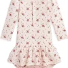 Polo Ralph Lauren Kids Floral Waffle Henley Dress & Bloomer (Infant) | Kids Dresses