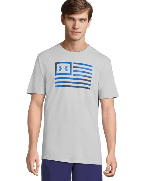 Under Armour Freedom Flag Printed T-Shirt | Shirts & Tops