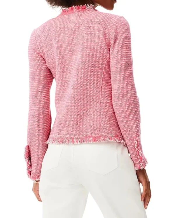 NIC+ZOE Fringe Mix Knit Jacket | Women Coats & Outerwear