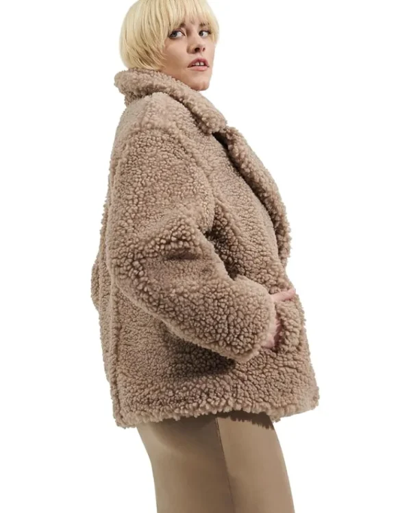 UGG Gertrude Short Teddy Coat | Women Coats & Outerwear