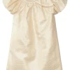 Janie and Jack Gold Party Dress (Toddler/Little Kids/Big Kids) | Kids Dresses