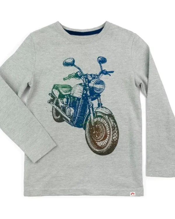 Appaman Kids Graphic Long Sleeve Tee - Retro Bike (Toddler/Little Kid/Big Kid) | Kids/BOY Shirts & Tops