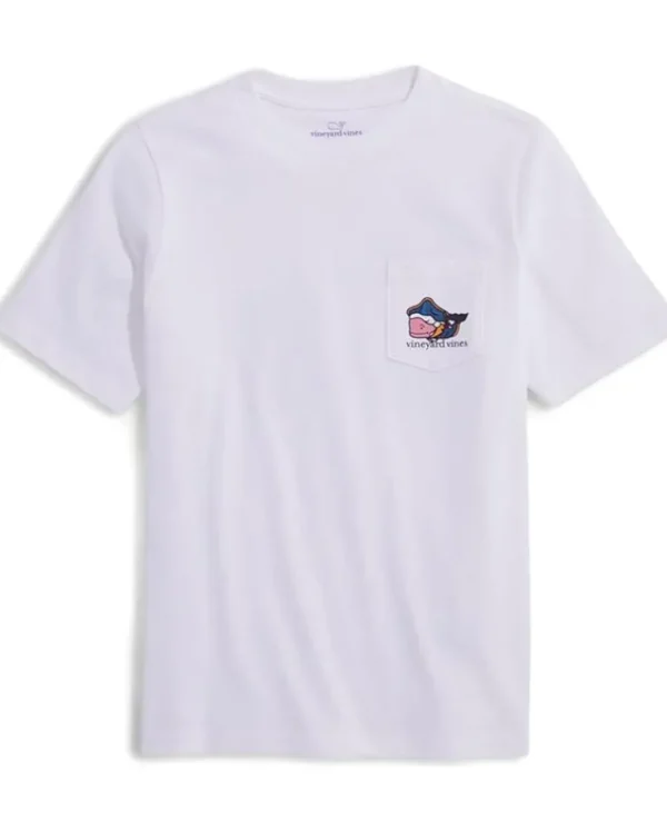 Vineyard Vines Kids GW Whale Short-Sleeve Pocket Tee (Toddler/Little Kids/Big Kids) | Kids/BOY Shirts & Tops