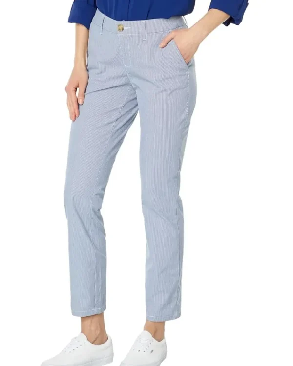 Tommy Hilfiger Hampton Chino Stripe Pants | Women Pants
