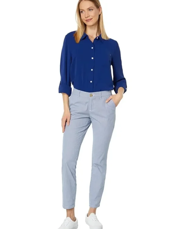 Tommy Hilfiger Hampton Chino Stripe Pants | Women Pants