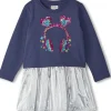 Hatley Kids Headphones Novelty Skirt Dropped Waist Dress (Toddler/Little Kid/Big Kid) | Kids Dresses