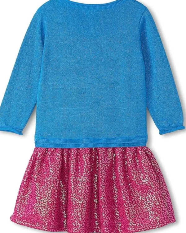 Hatley Kids Hearts Dropped Waist Sweater Dress (Toddler/Little Kid/Big Kid) | Kids Dresses
