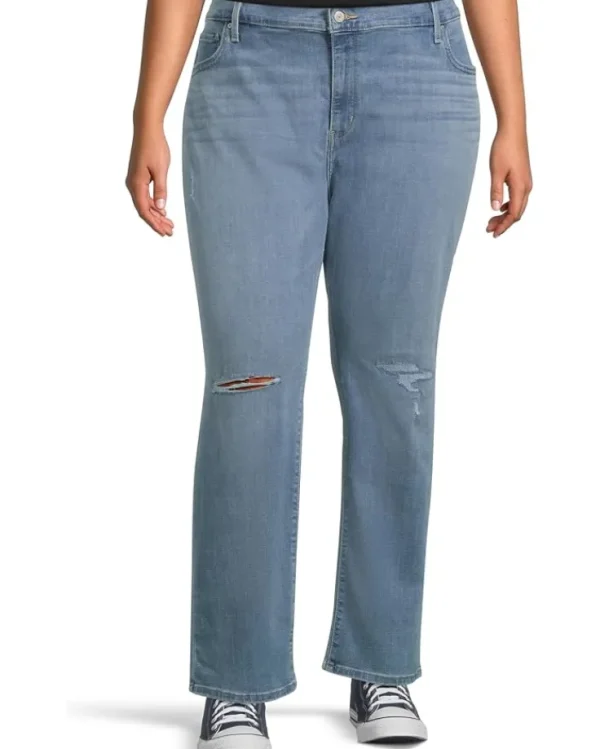 Levi's® Womens 724 High-Rise Straight | Women Plus Size | Jeans & Denim