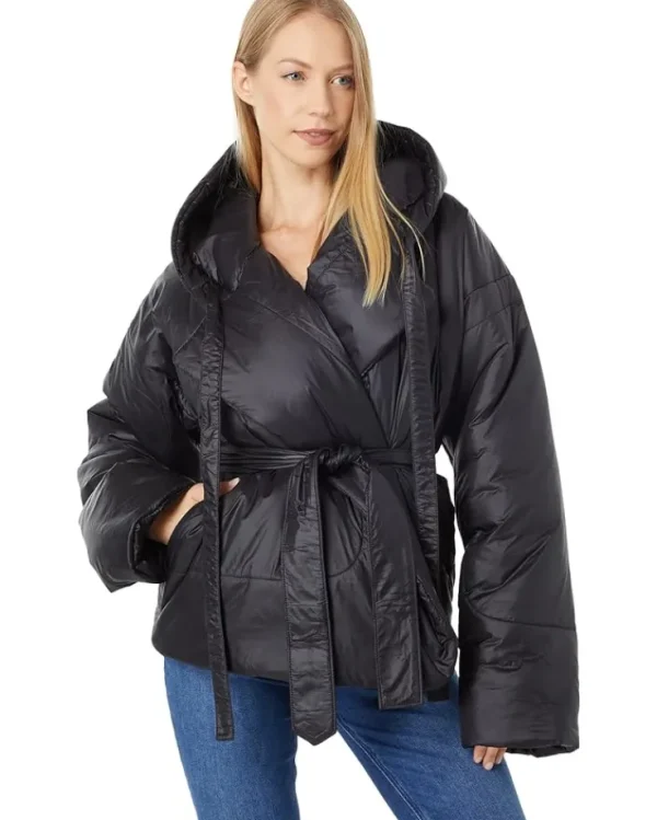 Norma Kamali Hooded Sleeping Bag Coat Short | Women Coats & Outerwear