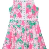 Lilly Pulitzer Kids Idala Dress (Toddler/Little Kids/Big Kids) | Kids Dresses