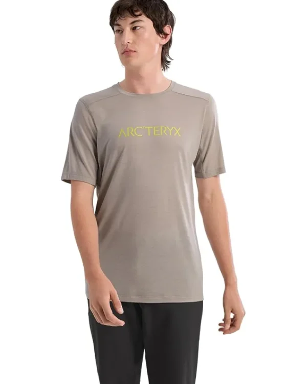 Arc'teryx Ionia Merino Wool Arc'Word Logo Short Sleeve | Activewear | Shirts & Tops