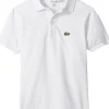 Lacoste Kids L1812 Short Sleeve Classic Pique Polo (Toddler/Little Kids/Big Kids) | Kids/BOY Shirts & Tops