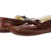 L.L.Bean Leather Double-Sole Slippers Shearling Lined | Slippers