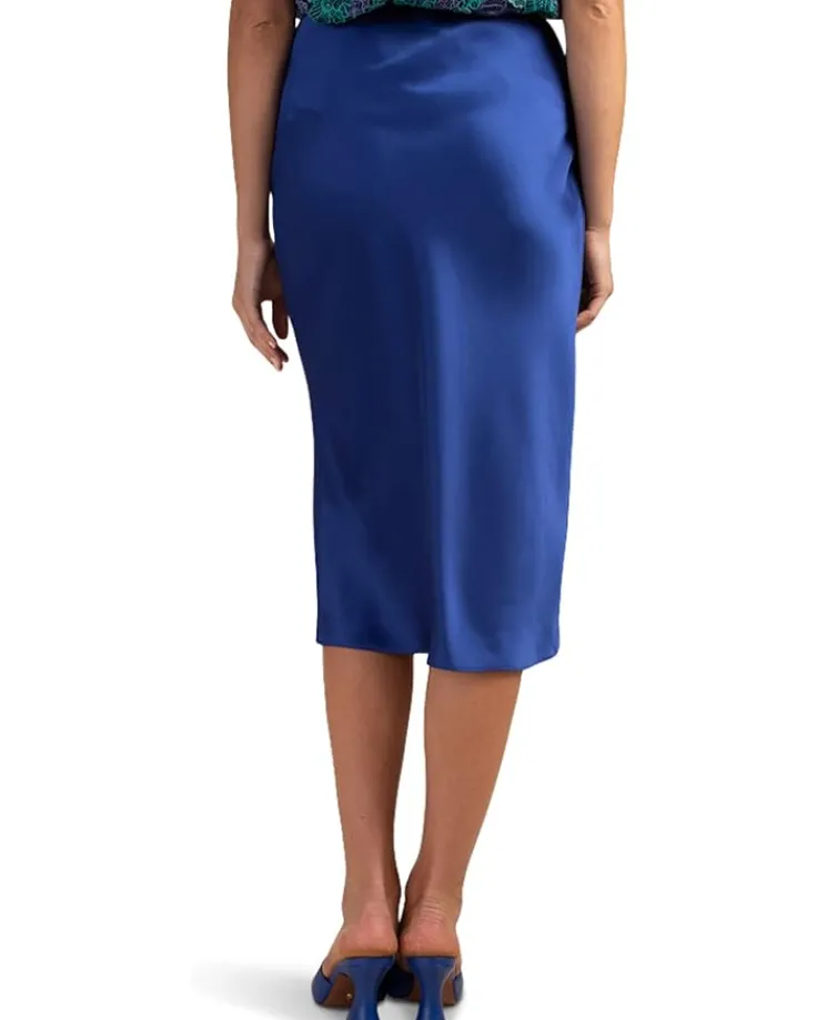 lighten_up_skirt_1.webp Trina Turk Skirts<Lighten Up Skirt Majorelle Blue