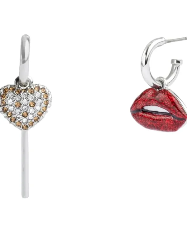 COACH Lollipop Charm Mismatch Huggies | Women Jewelry