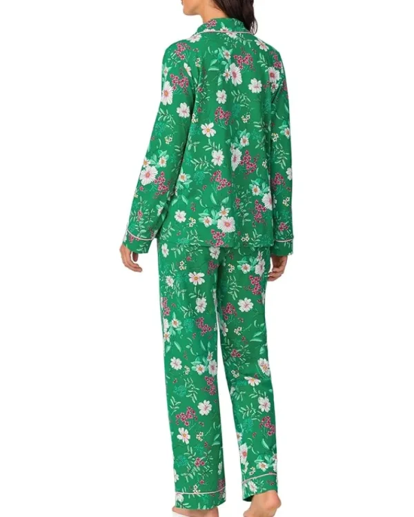 Bedhead PJs Long Sleeve Classic Cotton Knit Pajama Set | Women Sleepwear