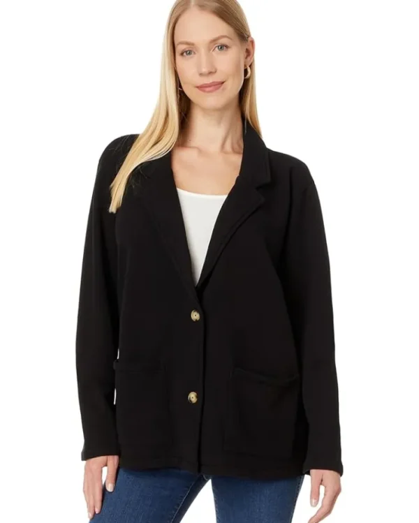 Mod-o-doc Long Sleeve French Terry Blazer | Women Coats & Outerwear