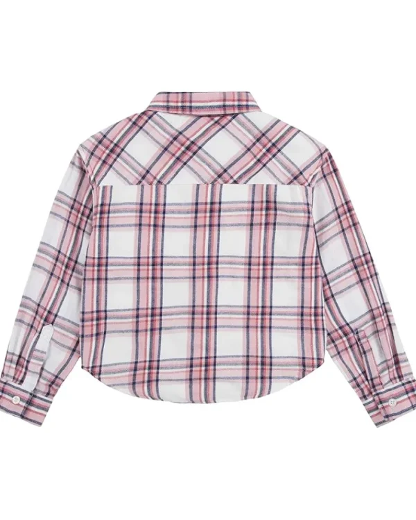 Levi's® Kids Long Sleeve Sherpa Lined Flannel Top (Big Kids) | Kids Coats & Jackets