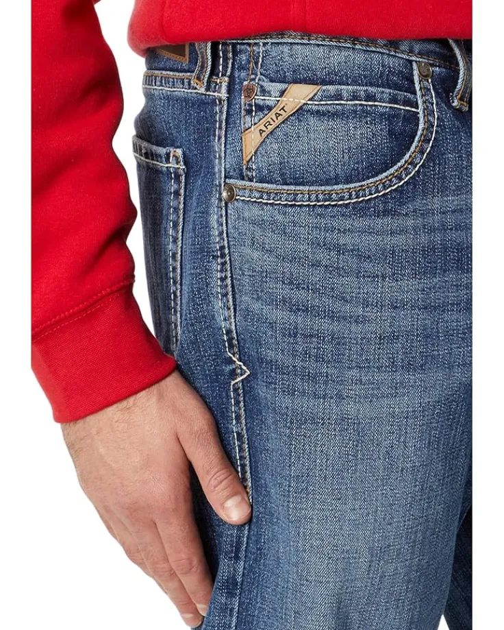 m_straight_stretch_madera_2.webp Ariat M5 Straight Stretch Madera Stackable Straight Leg Jeans | Jeans
