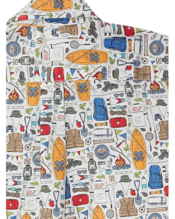 Vineyard Vines Kids Madras Short-Sleeve Shirt (Toddler/Little Kids/Big Kids) | Kids/BOY Shirts & Tops