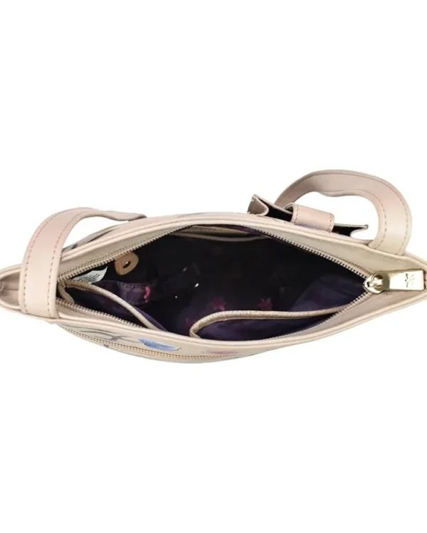 Anuschka Medium Crossbody with Double Zip Pockets 447 | Women Wallets
