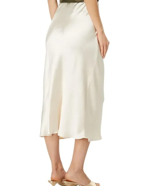 Vince Camuto Skirts<Midi Pencil Skirt w/ Side Slit Birch