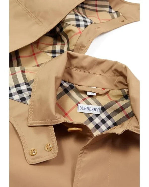 Burberry Kids Nathaniel Trench Coat (Little Kid/Big Kid) | Kids/BOY Coats & Jackets