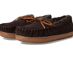 FIRESIDE by Dearfoams Nelson Bay Mocassin with Bow Tie | Slippers