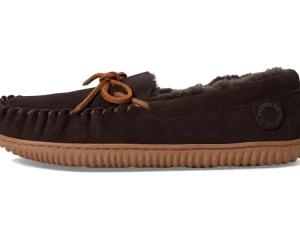 FIRESIDE by Dearfoams Nelson Bay Mocassin with Bow Tie | Slippers