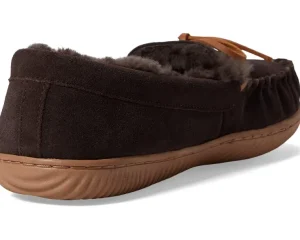 FIRESIDE by Dearfoams Nelson Bay Mocassin with Bow Tie | Slippers
