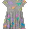 Chaser Kids Neon Dinos Dress (Toddler/Little Kids) | Kids Dresses