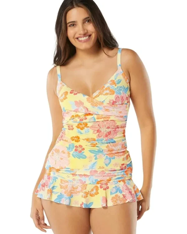 BEACH HOUSE Newport Floral Christa Wrap Tankini | Women Swimwear & Cover Ups