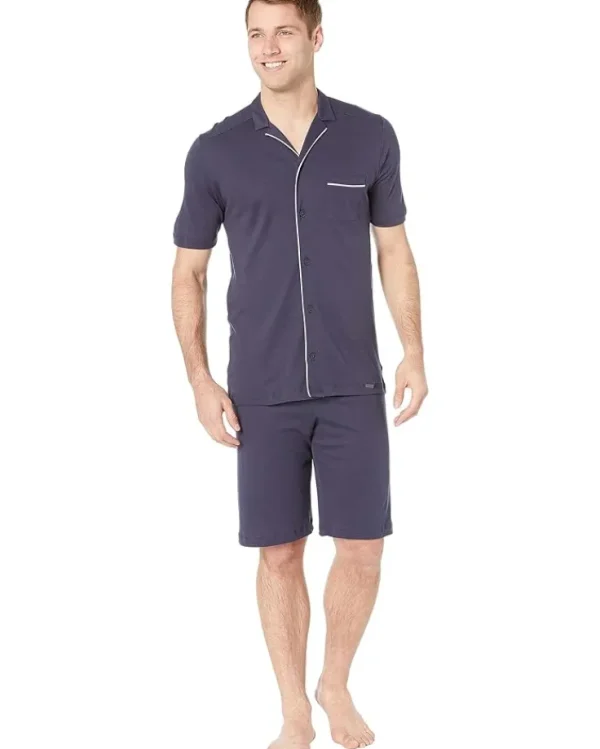 Hanro Night & Day Short Sleeve Pajama | Sleepwear