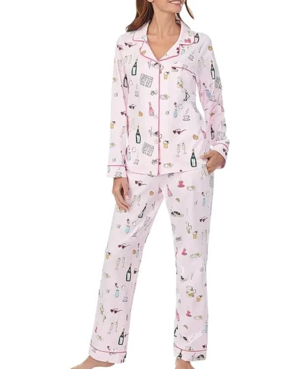 Bedhead PJs Organic Cotton Long Sleeve Classic PJ Set | Women Sleepwear