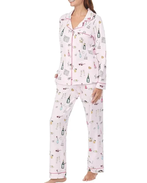 Bedhead PJs Organic Cotton Long Sleeve Classic PJ Set | Women Sleepwear