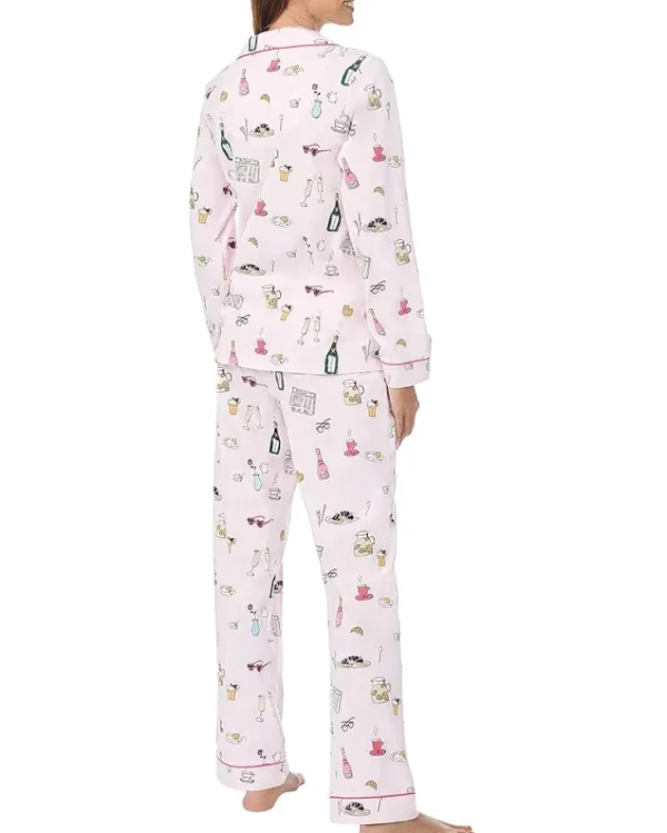 Bedhead PJs Organic Cotton Long Sleeve Classic PJ Set | Women Sleepwear