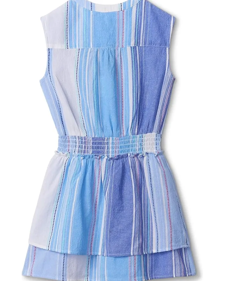 patchwork_smocked_waist_d_1.webp Hatley Kids Patchwork Smocked Waist Dress (Toddler/Little Kids/Big Kids) | Kids Dresses