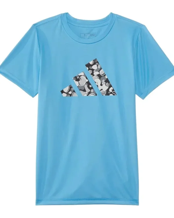 adidas Kids Pebble Camo Logo SS Tee(Toddler/Little Kid) | Kids/BOY Shirts & Tops