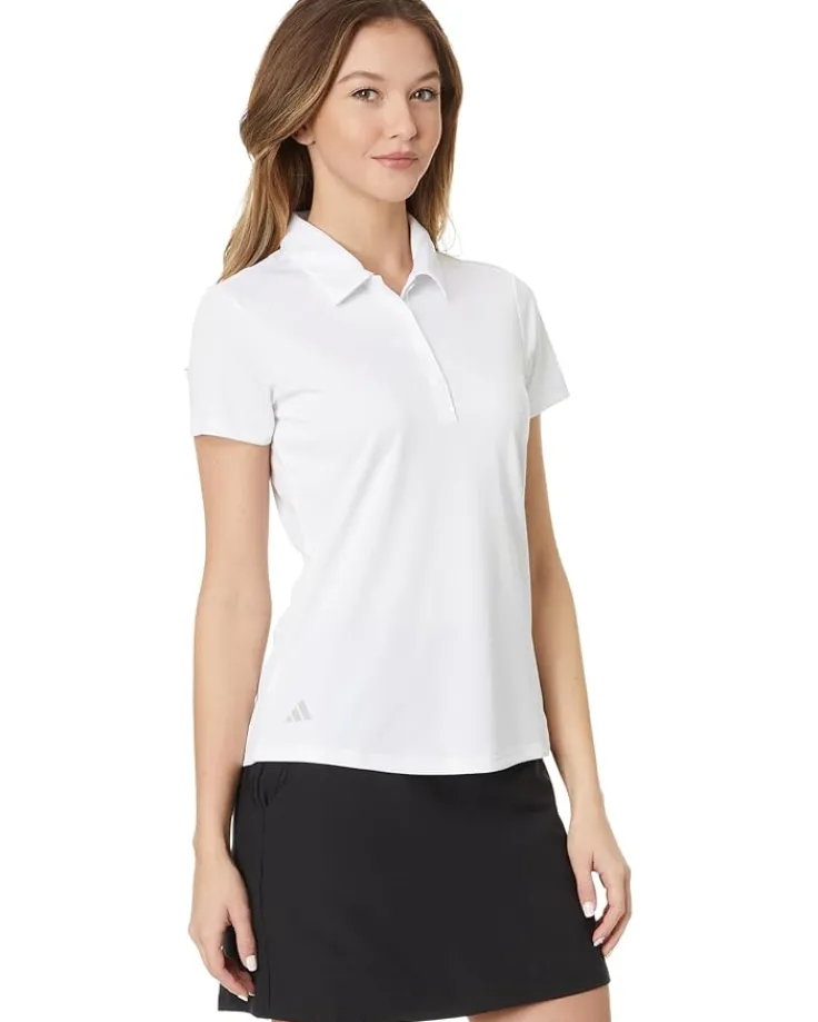 performance_solid_short_s_0.webp adidas Golf Performance Solid Short Sleeve Golf Polo Shirt | Women Activewear | Shirts & Tops
