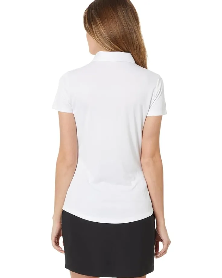 performance_solid_short_s_1.webp adidas Golf Performance Solid Short Sleeve Golf Polo Shirt | Women Activewear | Shirts & Tops