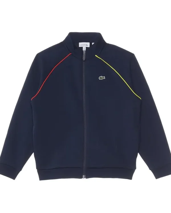 Lacoste Kids Piping Track Jacket (Little Kid/Toddler/Big Kid) | Kids/BOY Coats & Jackets | Coats & Jackets