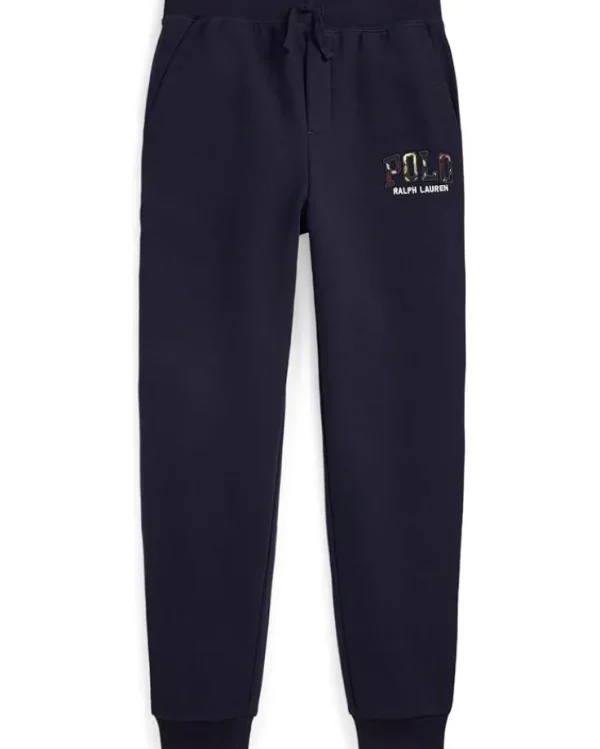 Polo Ralph Lauren Kids Plaid-Logo Fleece Jogger Pants | Kids/BOY Pants