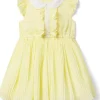 Janie and Jack Pleated Chiffon Dress (Toddler/Little Kids/Big Kids) | Kids Dresses