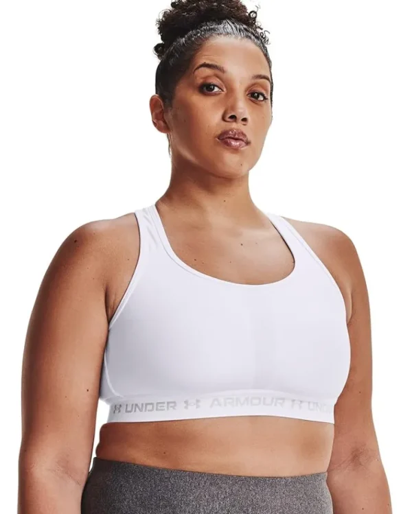 Under Armour Plus Size Cross-Back Mid Bra | Women Activewear | Plus Size